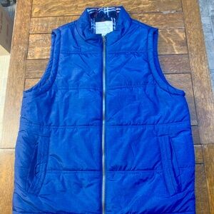 Weatherproof Vintage Men's Flannel Lined Puffer Vest